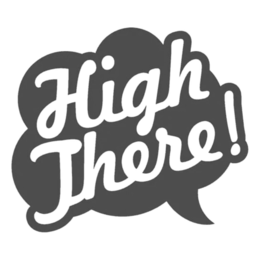 HIGH THERE! logo