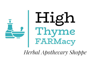 HIGH THYME FARMACY HERBAL APOTHECARY SHOPPE logo
