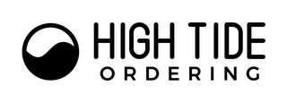 HIGH TIDE ORDERING logo