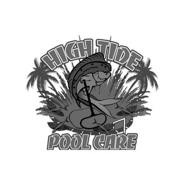 HIGH TIDE POOL CARE logo