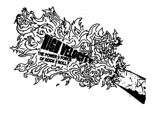 HIGH VELOCITY - THE POWER & FORCE OF ROCK & ROLL! logo