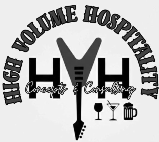 HIGH VOLUME HOSPITALITY CONCEPTS & CONSULTING HVH logo