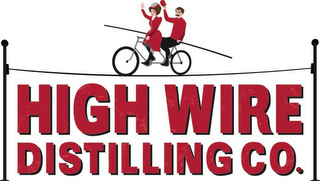 HIGH WIRE DISTILLING CO. logo