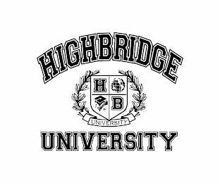 HIGHBRIDGE HB UNIVERSITY UNIVERSITY logo