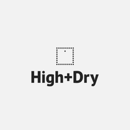 HIGH+DRY logo