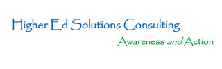 HIGHER ED SOLUTIONS CONSULTING AWARENESS AND ACTION logo