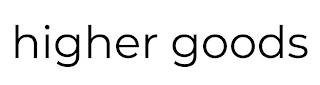 HIGHER GOODS logo