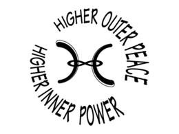 HIGHER INNER POWER  HIGHER OUTER PEACE logo