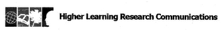 HIGHER LEARNING RESEARCH COMMUNICATIONS logo