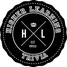 HIGHER LEARNING TRIVIA EST MMXX HL logo