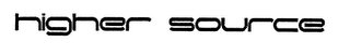 HIGHER SOURCE logo