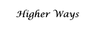 HIGHER WAYS logo