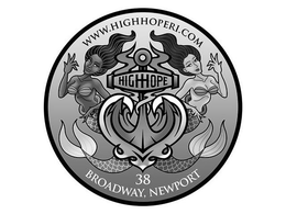 HIGHHOPE WWW. HIGHHOPERI.COM 38 BROADWAY, NEWPORT logo