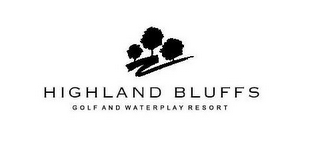 HIGHLAND BLUFFS GOLF AND WATERPLAY RESORT logo