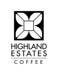 HIGHLAND ESTATES COFFEE logo