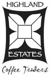 HIGHLAND ESTATES COFFEE TRADERS logo