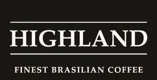 HIGHLAND FINEST BRASILIAN COFFEE logo