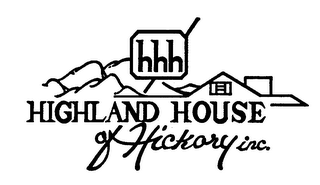 HIGHLAND HOUSE OF HICKORY INC.  H H H logo