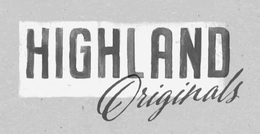 HIGHLAND ORIGINALS logo