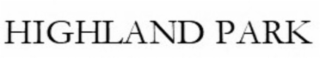 HIGHLAND PARK logo