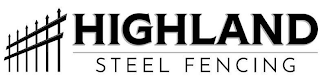 HIGHLAND STEEL FENCING logo