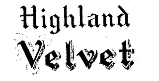 HIGHLAND VELVET logo