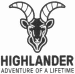 HIGHLANDER ADVENTURE OF A LIFETIME logo