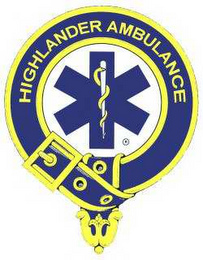 HIGHLANDER AMBULANCE logo