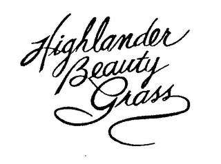 HIGHLANDER BEAUTY GRASS logo
