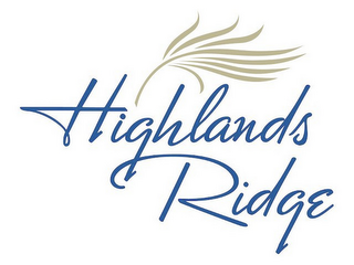 HIGHLANDS RIDGE logo