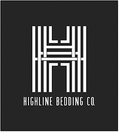HIGHLINE BEDDING CO. H logo