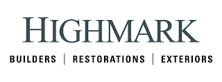 HIGHMARK BUILDERS | RESTORATIONS | EXTERIORS logo