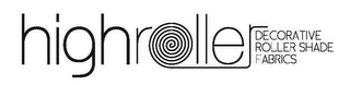 HIGHROLLER DECORATIVE ROLLER SHADE FABRICS logo