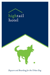 HIGHTAIL HOTEL DAYCARE AND BOARDING FOR THE URBAN DOG logo