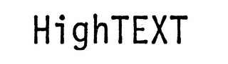 HIGHTEXT logo