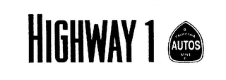 HIGHWAY 1 AUTOS CALIFORNIA STYLE logo