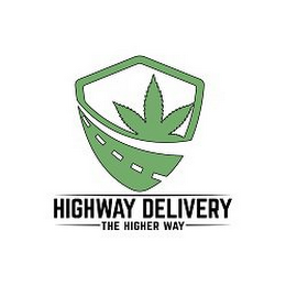HIGHWAY DELIVERY THE HIGHER WAY logo