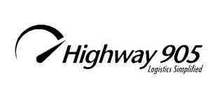 HIGHWAY905 LOGISTICS SIMPLIFIED logo
