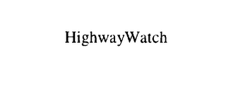 HIGHWAYWATCH logo