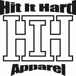 HIH HIT IT HARD APPAREL logo