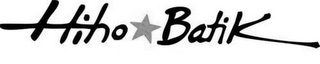 HIHO BATIK logo