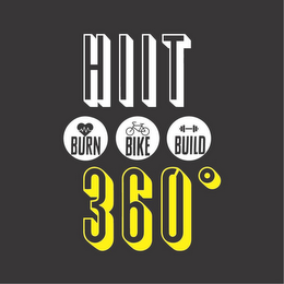 HIIT BURN BIKE BUILD 360° logo