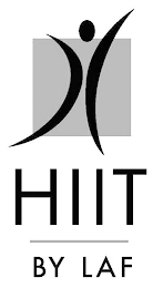 HIIT BY LAF logo