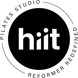 HIIT PILATES STUDIO REFORMER REDEFINED logo