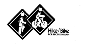 HIKE/BIKE FOR PEOPLE IN PAIN logo