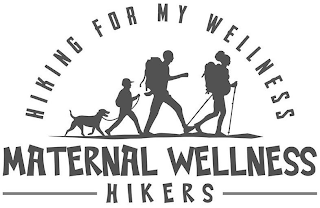 HIKING FOR MY WELLNESS MATERNAL WELLNESS HIKERS logo