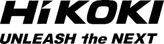 HIKOKI UNLEASH THE NEXT logo