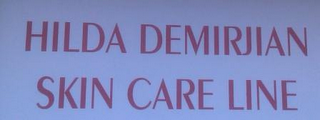 HILDA DEMIRJIAN SKIN CARE LINE logo