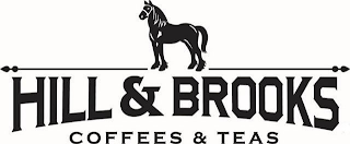 HILL & BROOKS COFFEES & TEAS logo