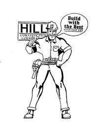 HILL CONSTRUCTION CORPORATION BUILD WITH THE BEST CAROLINAS AGC logo